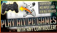 [MADE NEW VIDEO]🔧How To Play All PC Games With Any Controller or Generic USB Gamepad [X360CE]✔️