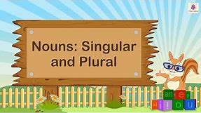 Nouns: Singular & Plural | English Grammar & Composition Grade 2 | Periwinkle