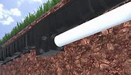 U.S. TRENCH DRAIN Deep Series Slim Drainage Pit and Catch Basin for Modular Trench and Channel Drain Systems w/ Stainless Steel Grate 83801
