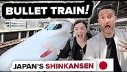 Riding Japan's Fastest Bullet Train 😱 Crazy Shinkansen Experience from Osaka to Tokyo
