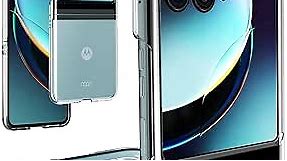 Foluu Case for Motorola Razr+ 2023, Moto Razr+ 2023 Phone Case Clear, Hard PC Back Bumper Protective Shockproof Scratch Resistant Case for Motorola Razr Plus 2023 (Crystal Clear)