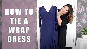 How to Tie a Wrap Dress
