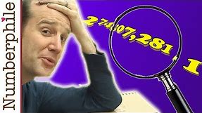 How they found the World's Biggest Prime Number - Numberphile