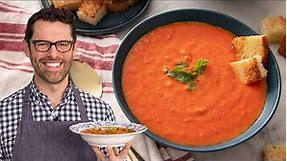 Rich and Creamy Tomato Soup Recipe | SO Easy!
