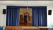 Heavy Duty Corded Curtain Track - Stage Curtain Track and Blackout Curtains