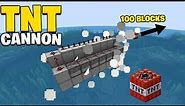 The Best TNT Cannon For Minecraft 1.20.5 Long distance