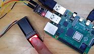 RASPBERRY PI 4 WITH FINGERPRINT SCANNER (UART) COMPLETE TUTORIAL AND DETAILED INITIAL SETUP DEMO.