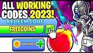 *NEW* ALL WORKING CODES FOR BLADE BALL IN 2023! ROBLOX BLADE BALL CODES