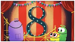 "The Number Eight," Number Songs by StoryBots | Netflix Jr