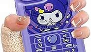 for iPhone 12 Purple Cute Cartoon Case, Retro Kawaii Soft Silicone Shockproof Phone Case Girls Kids Cute Kawaii for iPhone 12 Case 6.1inch