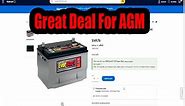 Walmart Everstart AGM Battery Ford Powerstroke 6.0 Made In South Korea Group 65