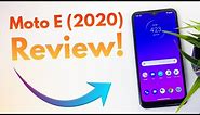 Motorola Moto E - Review! (New 2020 Model)