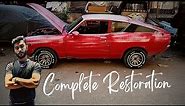 Restoration of 1974 Datsun (B210 /120y) Hatchback Coupe | Pakwheels Auto show Karachi 2021