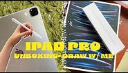 A week to set up my new IPAD PRO⌨️! Unboxing iPad Pro, Wallpaper drawing, iPad layout aesthetic…