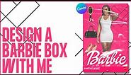 Design A Barbie Box With Me | How to Design A Barbie Box In Canva | Barbie Box l Canva Tutorial