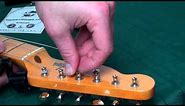 *Updated* How to String a Guitar with Vintage Style Tuners