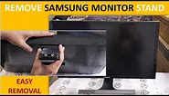 How to Remove Samsung Monitor Stand | Mount Removal | Be Careful | Techfoot Reviews