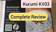 Kurumi Robot Vacuum COMPLETE REVIEW & UNBOXING KV 03 NEW