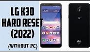 Lg k30 hard reset without pc || lg journey lte factory reset (2024)