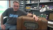 How to repair Vintage RCA 110K tube Console radio receiver D-lab electronics