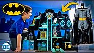 Unboxing the BATMAN Bat-Tech Giant Transforming Batcave Playset - How to Assemble | Toys For Kids