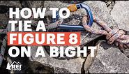 Rock Climbing: How to Tie a Figure 8 Knot on a Bight