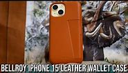 Bellroy iPhone 15 Leather Wallet Case