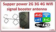 How to make supper power 2G 3G 4G and wifi signal booster antenna