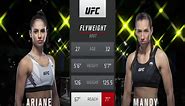 Ariane Lipski vs Mandy Bohm Full Fight UFN 192 Part 1