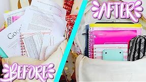 Backpack Organization Tips + Advice | How To Stay Organized Throughout the School Year