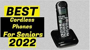 Best Cordless Phones for Seniors 2022