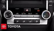 2012 Camry How-To: Manual AC | Toyota