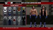 WWE 2K16 AJ Styles (CAW) tutorial