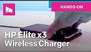 A closer look at the HP Elite x3 Wireless Charger