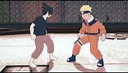 Naruto The Broken Bond - Naruto vs Sasuke (Hospital Rooftop Battle)