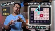 Designing the best one-handed keyboard layout