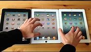 iPad 1 VS. iPad 2 VS iPad 3 Speed Test!