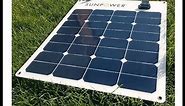 SunPower 50 Watt Flexible Monocrystalline High Efficiency Solar Panel - Overview