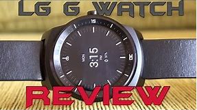 LG G Watch R Review (A Great Smartwatch) (W110)