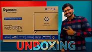 Dyanora 50 Inch TV with 60 Watt Soundbar and webOS by ThinQ Unboxing & Review Price-₹27,999