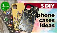 [DIY] How to Make Custom Phone Case Designs | 3 Creative Ideas