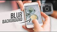 How to Blur Background of iPhone Photo (2 ways)