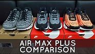 Nike Air Max Plus Comparison: 1 vs 2 vs 3 #TripleThreat #AirMaxPlus