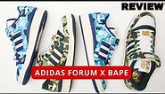 Review Adidas Forum Low x Bape Collab 👍👍