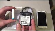 Samsung Galaxy S3 Extended Battery Review