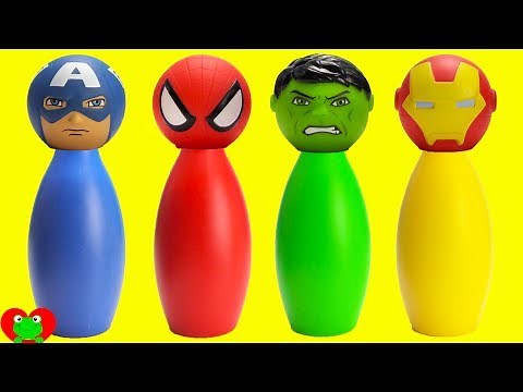 SUPERHERO Avengers and Spiderman Slime Surprises