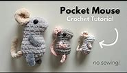How to crochet a mouse without sewing!