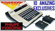 10 Amazing Philips Videopac & Magnavox Odyssey 2 Exclusives
