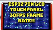 ESP32 + 7in LCD + Fast RGB Interface