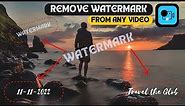 Remove WATERMARK in 5 mins using Movavi Video Editor 2022 (for BEGINNERS)